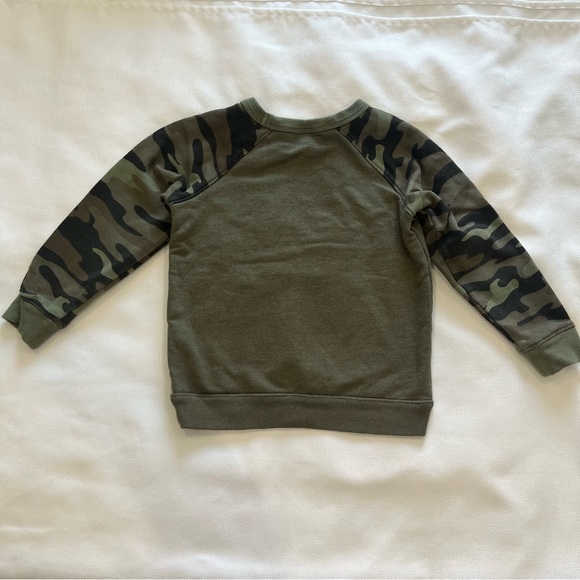 Carter's Sweatpants (4T) Sweatshirt (5T) Army Green - Picture 3 of 9